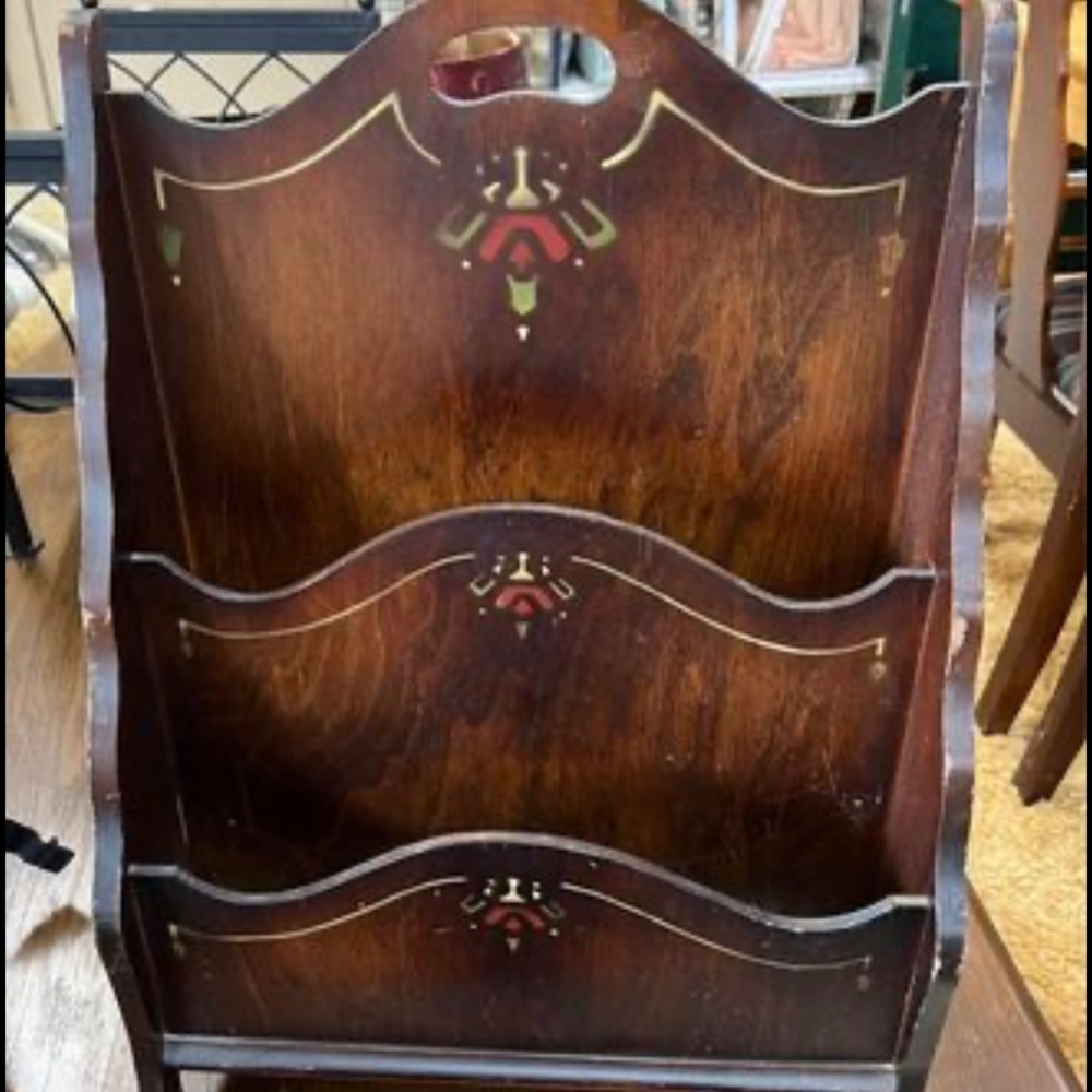 Vintage Magazine Rack